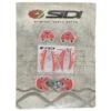 Sidi SRS Drako Replacement Traction Pads (Red) (41-44) -Sidi 13925000414