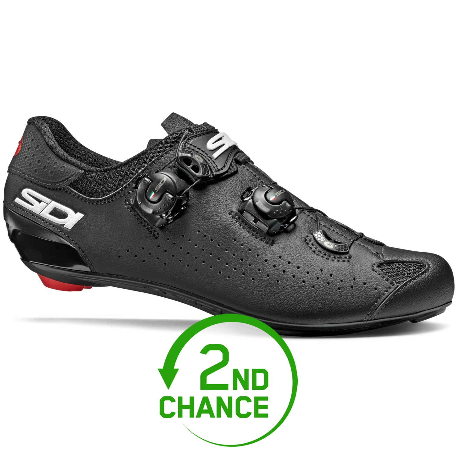 Sidi Genius 10 Road Shoes - Black/black - 2nd Choice 3 Sidi Genius 10 Road Shoes - Black/black - 2nd Choice