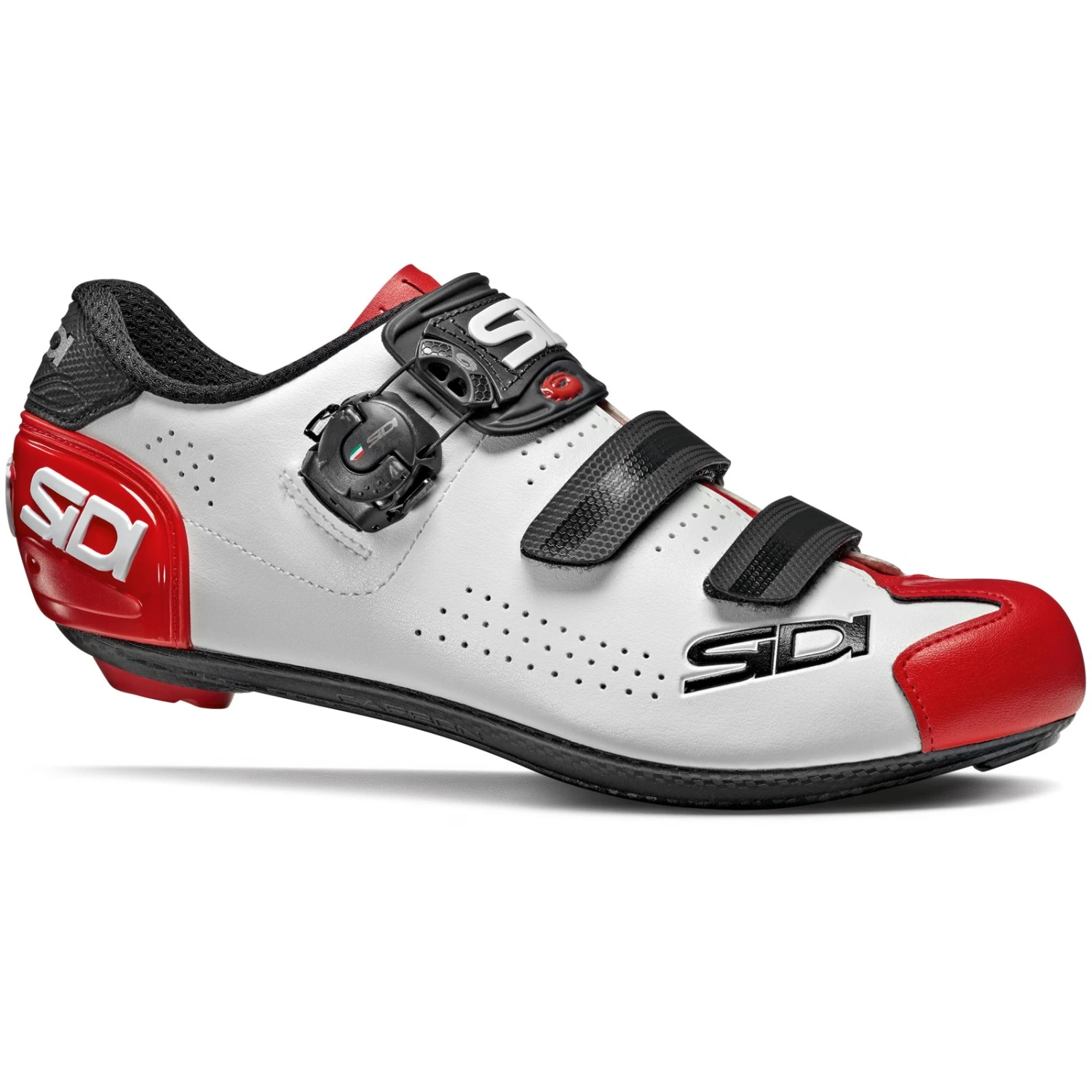 Sidi Alba 2 Road Shoes - White/black/red 3 Sidi Alba 2 Road Shoes - White/black/red
