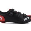 Sidi Alba 2 Road Shoes (Black/Red) (43) -Sidi srs al2 bkrd 430