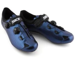 Sidi Genius 10 Road Shoes (Iridescent Blue) (42) -Sidi srs gnx irbl 420 3