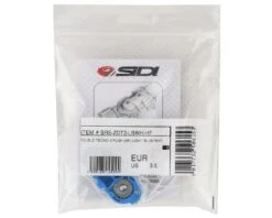 Sidi Shot/Tiger Double Tecno-3 Push Closure System (Blue/White) (Half Pair) -Sidi srs zdt3 lbwh hf 1