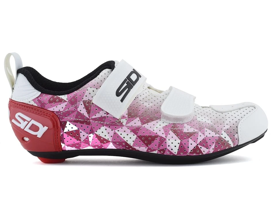 Sidi T-5 Air Women's Tri Shoe (Rose/Red/White) (38) 3 Sidi T-5 Air Women's Tri Shoe (Rose/Red/White) (38)